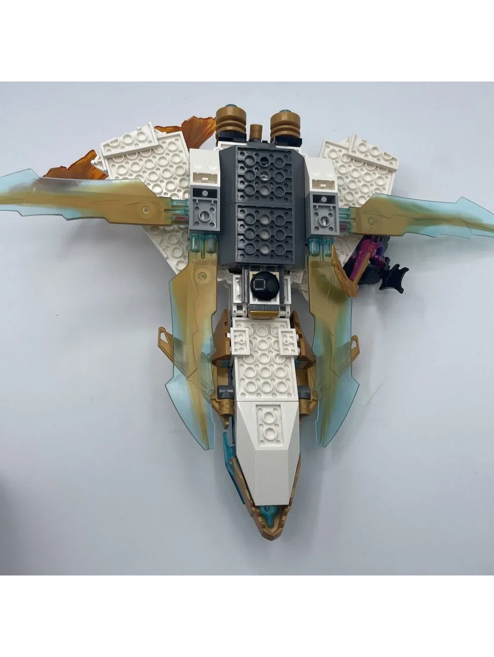 LEGO Ninjago: Zane's Golden Dragon Jet (71770) Almost Complete!